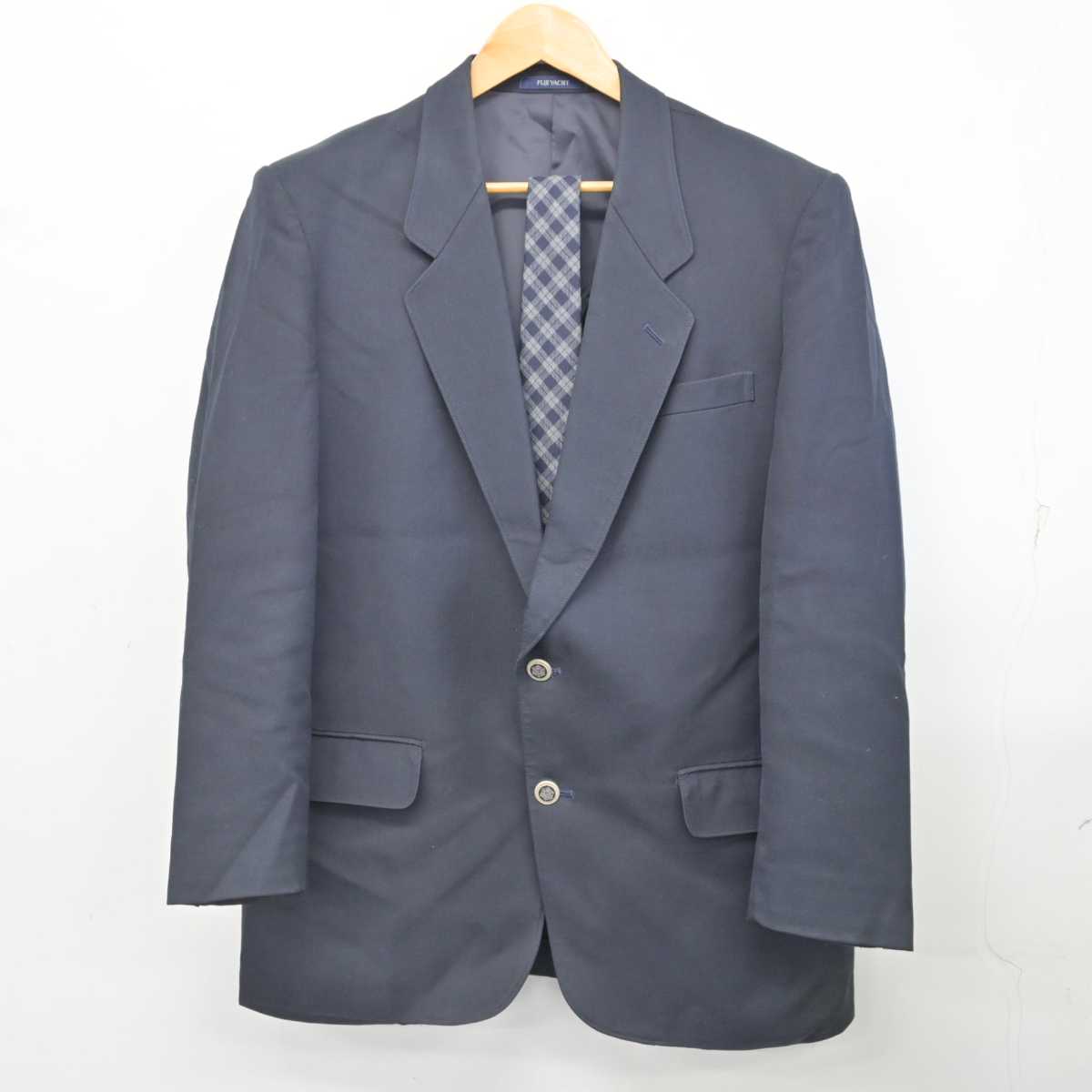 【中古】広島県 安古市高等学校/旧制服 男子制服 3点 (ブレザー) sf077121