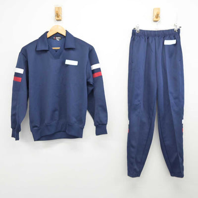 【中古】山口県 山口農業高等学校 女子制服 2点 (ジャージ 上・ジャージ 下) sf077123