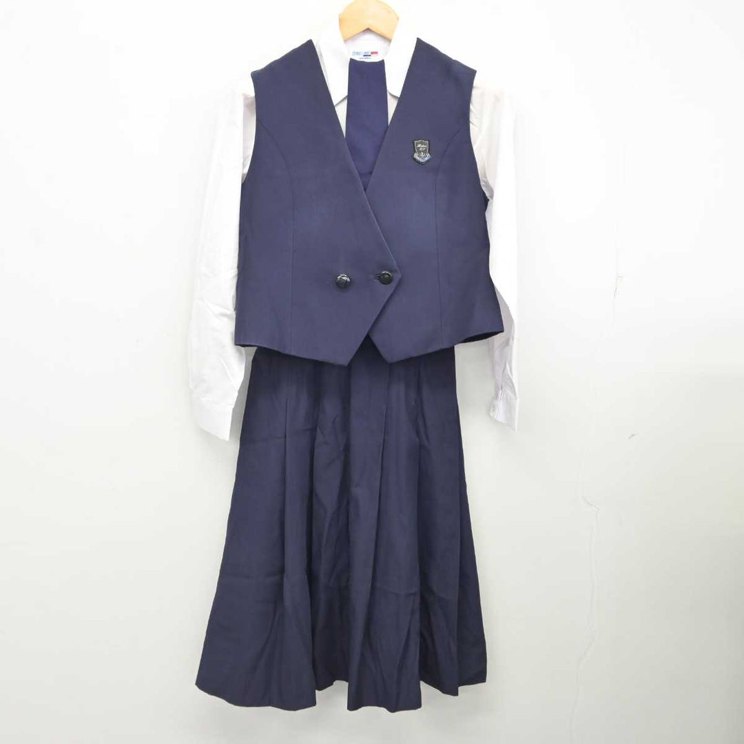 中古】埼玉県 星野高等学校 女子制服 5点 (ブレザー・ベスト・シャツ・スカート) sf077137 | 中古制服通販パレイド