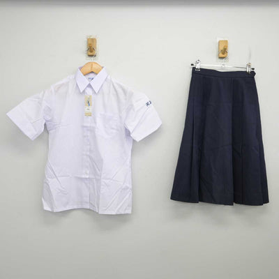 【中古】埼玉県 星野高等学校 女子制服 2点 (シャツ・スカート) sf077139