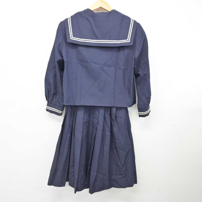 【中古】埼玉県 上尾市立大石中学校 女子制服 3点 (セーラー服・スカート) sf077142