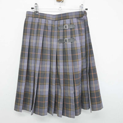 【中古】岐阜県 帝京大学可児高等学校 女子制服 3点 (シャツ・スカート) sf077154