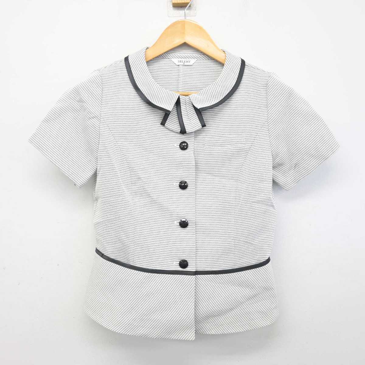 【中古】 事務服 女子制服 4点 (ブラウス) sf077156