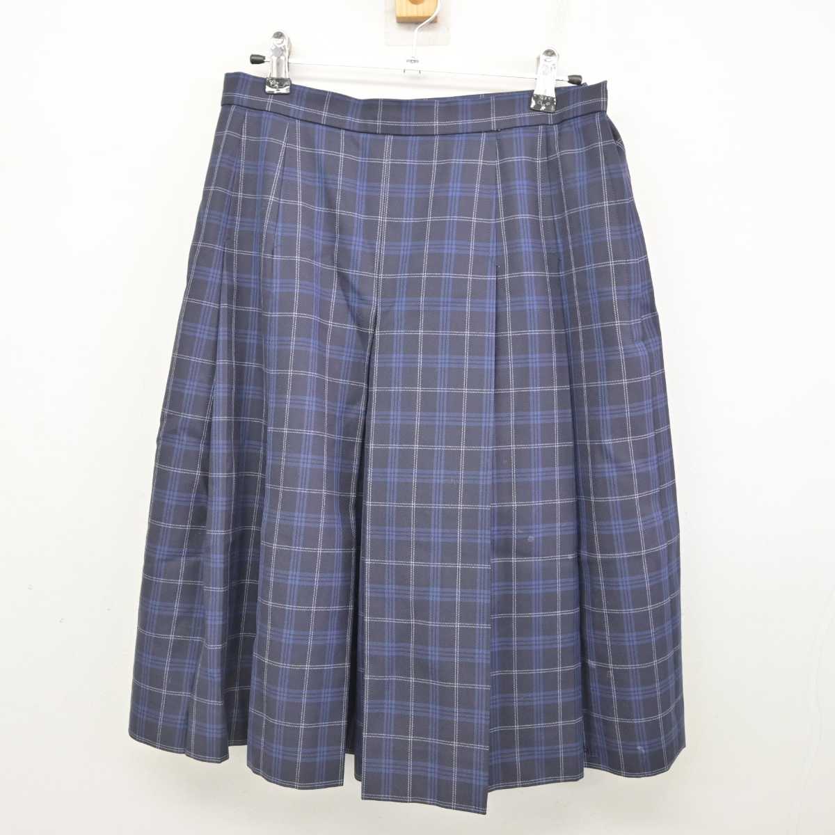 【中古】青森県 八戸工業高等学校 女子制服 3点 (ブレザー・シャツ・スカート) sf077161