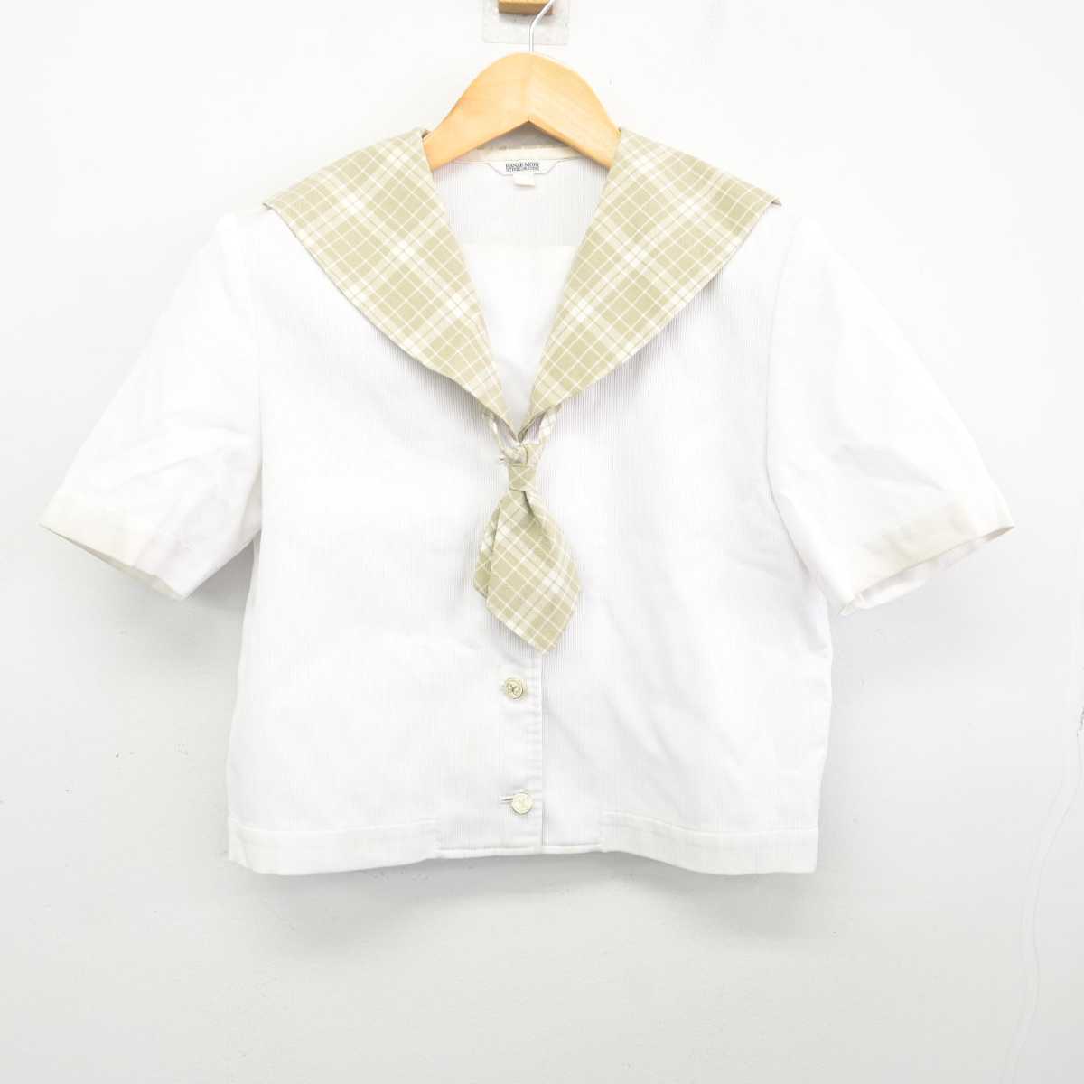 【中古】埼玉県 越谷南高等学校 女子制服 1点 (セーラー服) sf077166