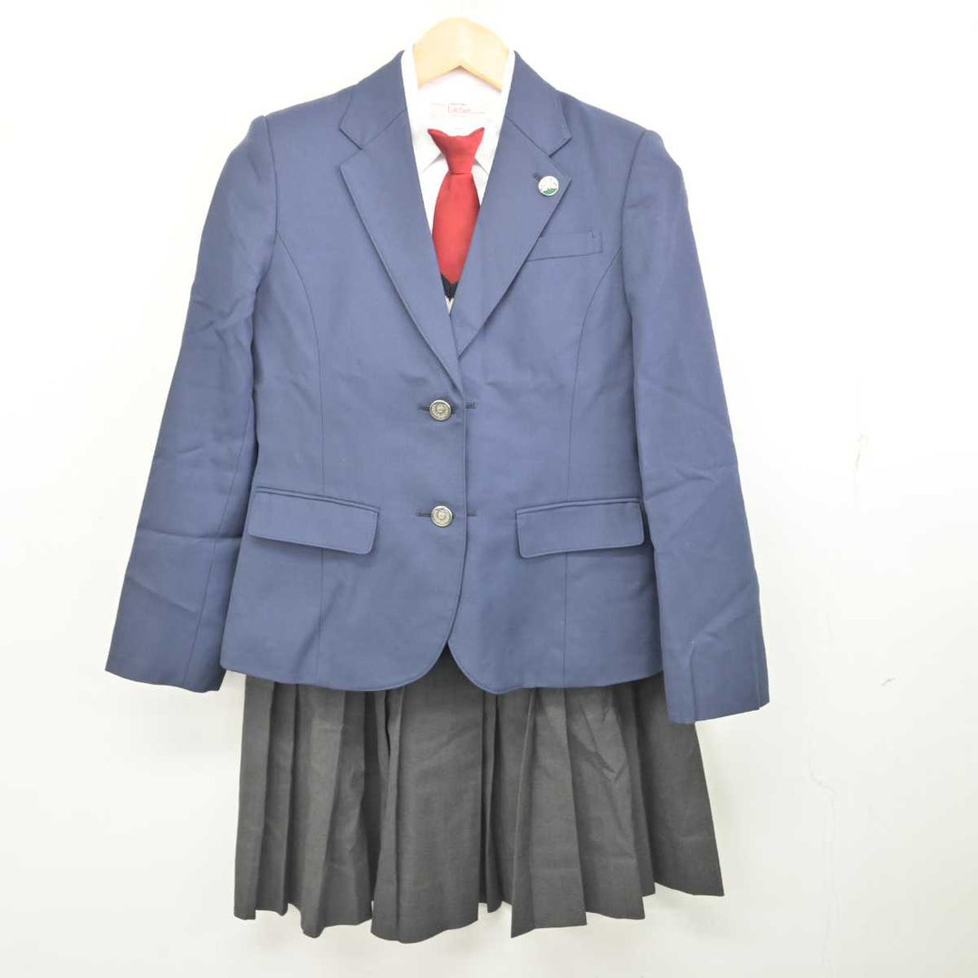 中古】福岡県 福岡西陵高等学校 女子制服 6点 (ブレザー・ニット・シャツ・スカート) sf077169 | 中古制服通販パレイド