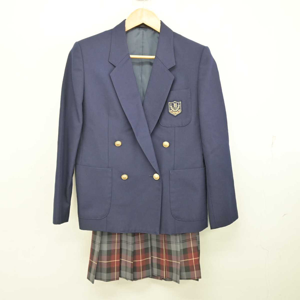 【中古】長野県 屋代南高等学校 女子制服 2点 (ブレザー・スカート) sf077173 | 中古制服通販パレイド