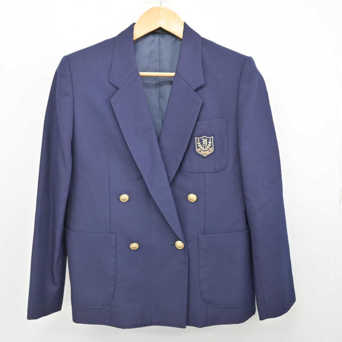 【中古】長野県 屋代南高等学校 女子制服 2点 (ブレザー・スカート) sf077173