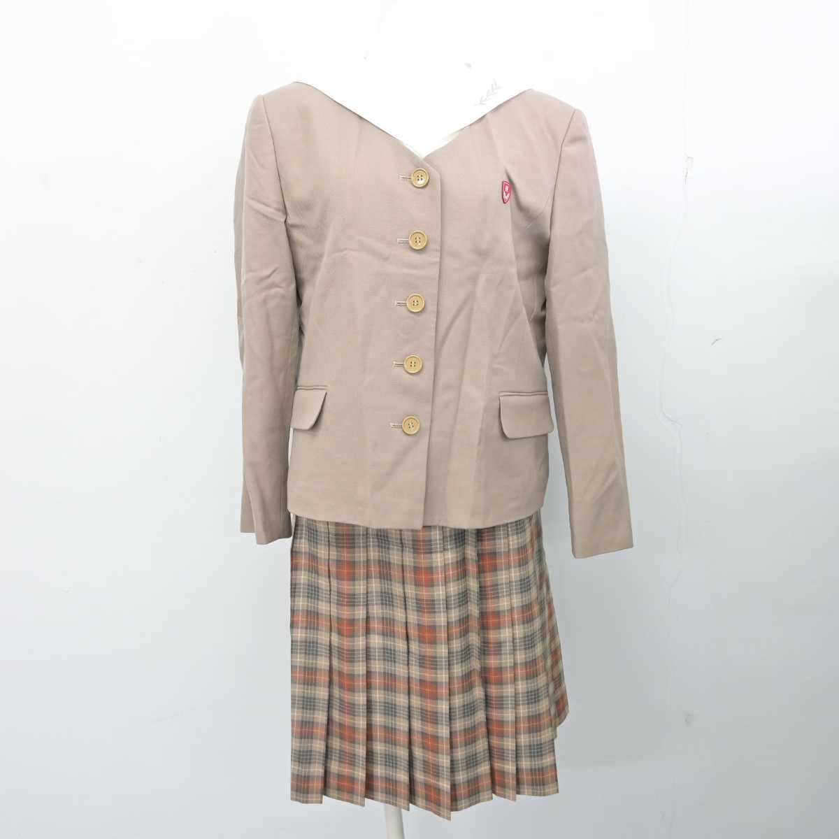 【中古】愛知県 名城大学附属高等学校 女子制服 3点 (ブレザー・ブラウス・スカート) sf077181