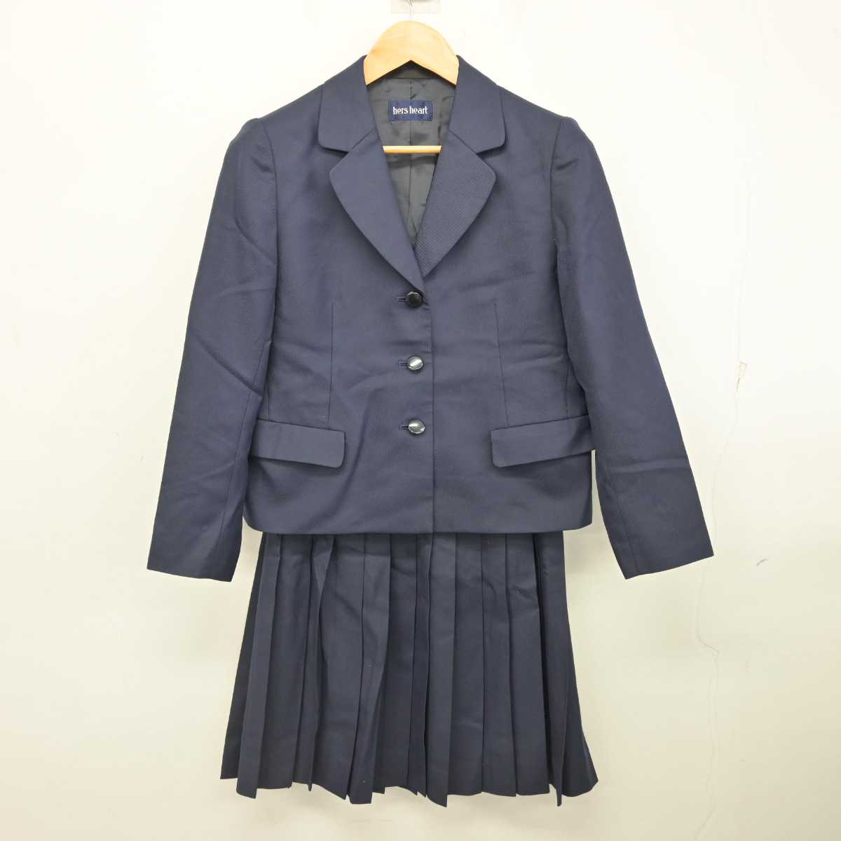 【中古】岐阜県 岐阜北高等学校 女子制服 2点 (ブレザー・スカート) sf077199