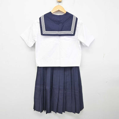 【中古】東京都 大妻中学高等学校 女子制服 3点 (セーラー服・スカート) sf077202