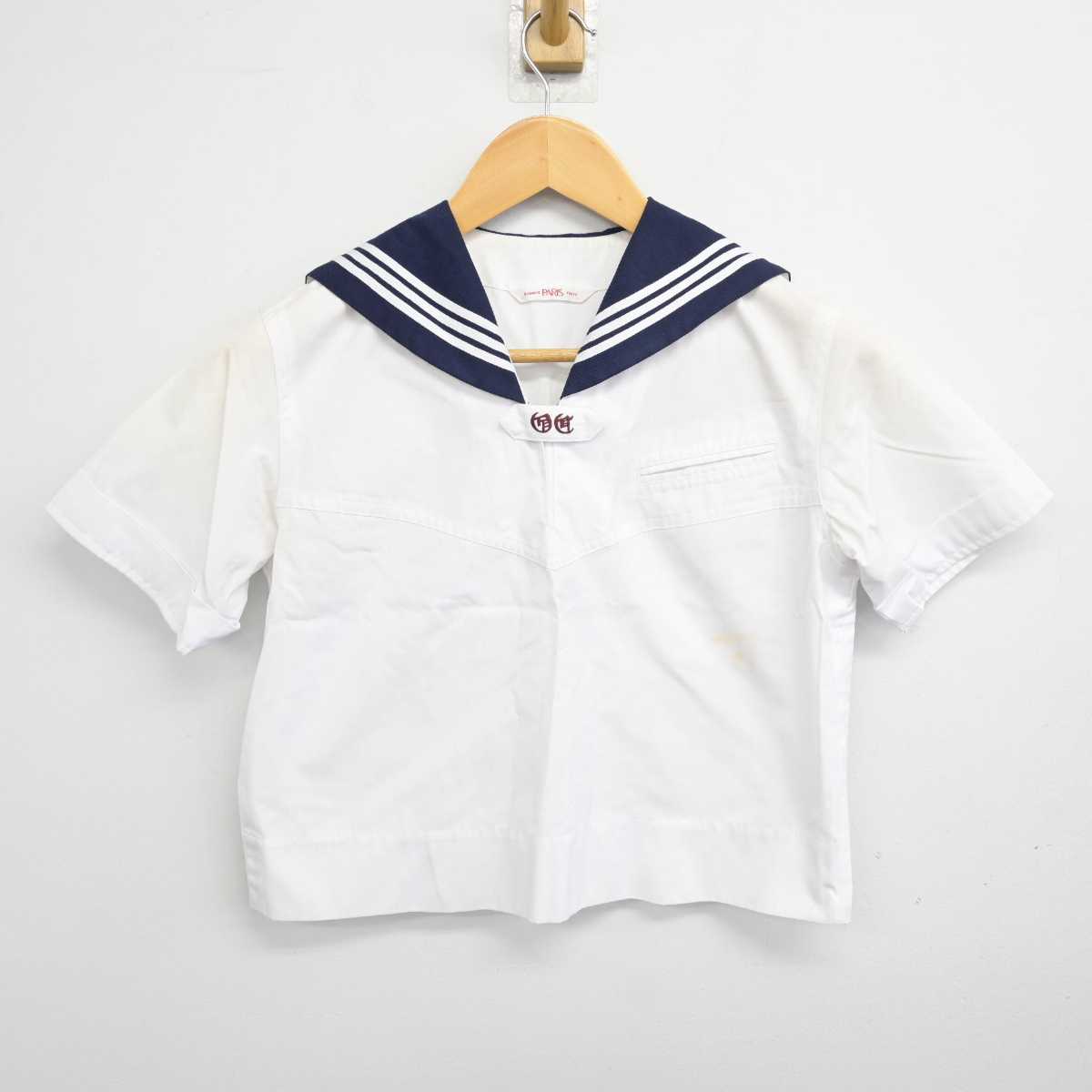 【中古】東京都 大妻中学高等学校 女子制服 2点 (セーラー服・セーラー服) sf077204