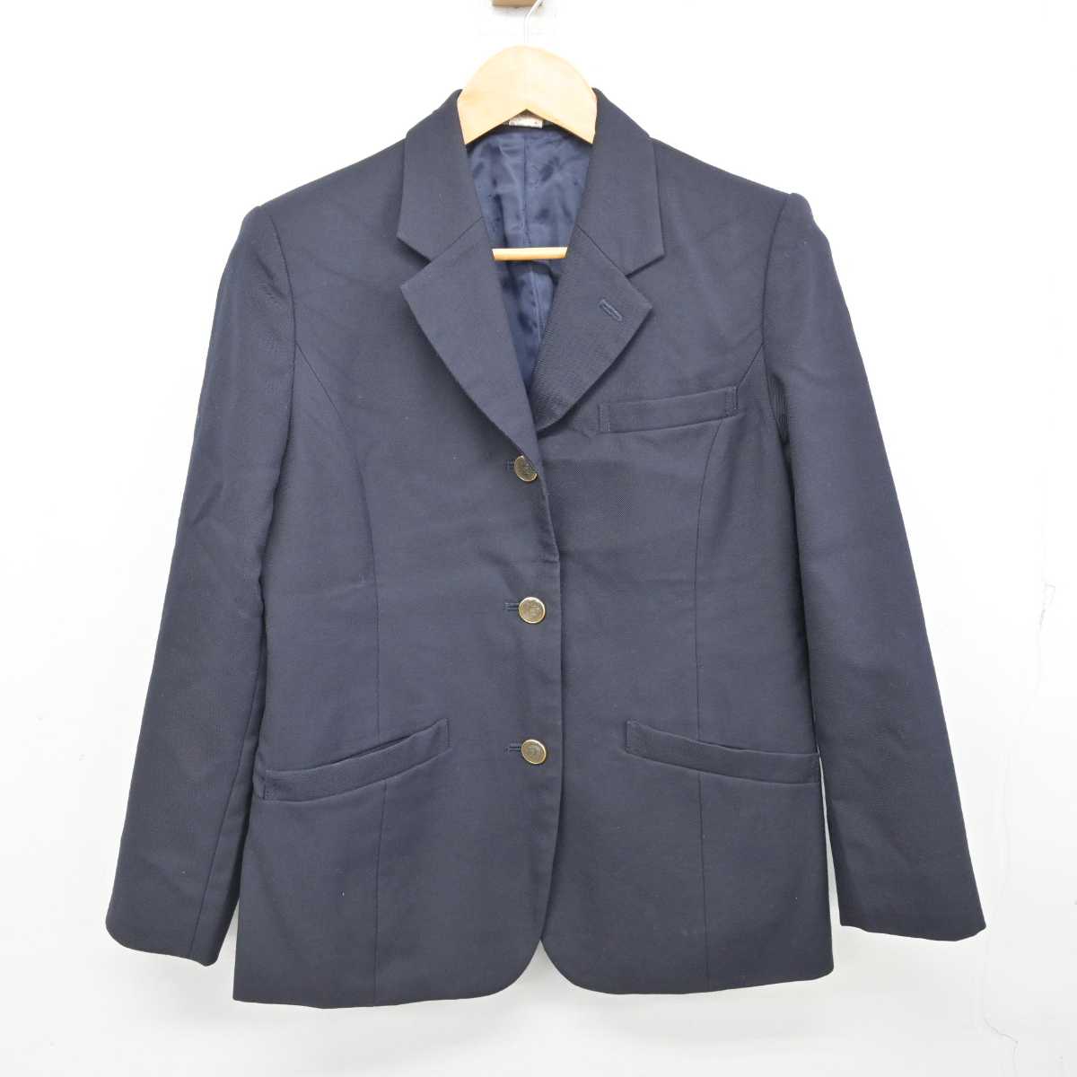 【中古】高知県 高知中央高等学校 女子制服 2点 (ブレザー・スカート) sf077219