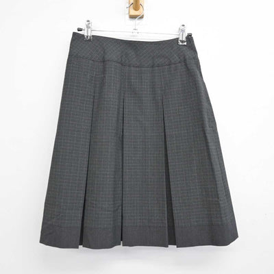 【中古】兵庫県 伊丹西高等学校 女子制服 2点 (ニット・スカート) sf077230