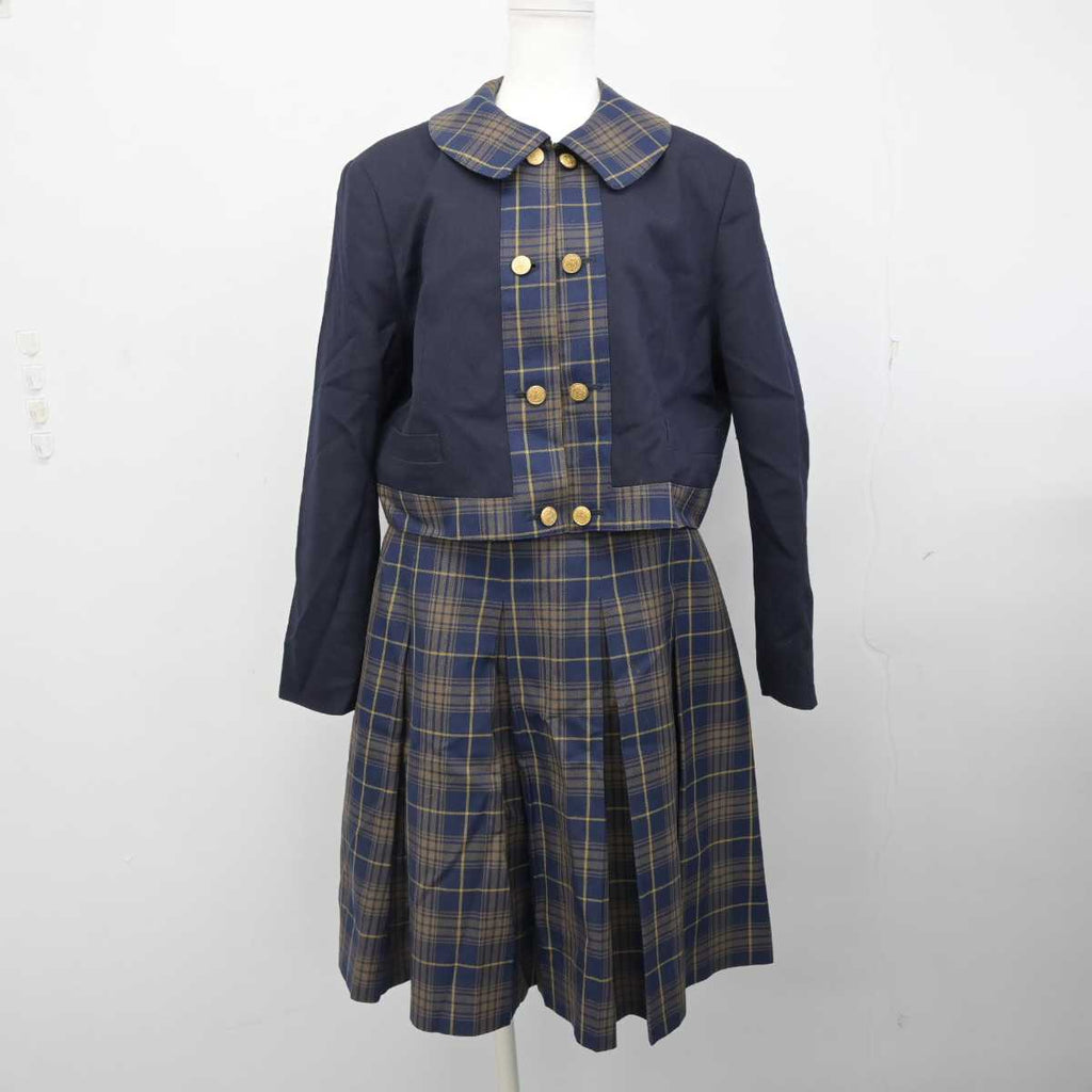 【中古】福岡県 福岡女子高等学校 女子制服 3点 (ブレザー・シャツ・スカート) sf077231 | 中古制服通販パレイド