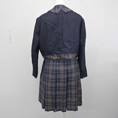 【中古】福岡県 福岡女子高等学校 女子制服 3点 (ブレザー・シャツ・スカート) sf077231