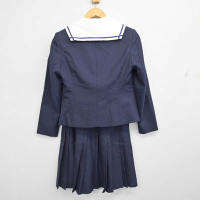 【中古】神奈川県 カリタス女子中学高等学校 女子制服 5点 (ブレザー・セーラー服・スカート) sf077234