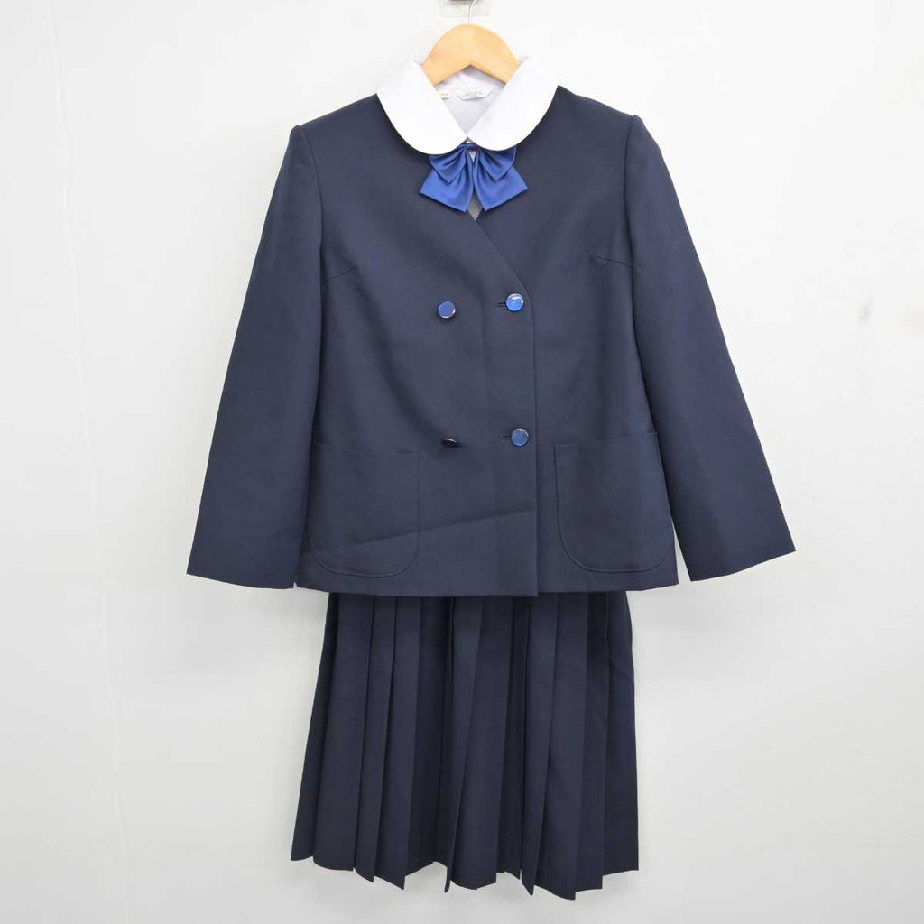 【中古】千葉県 野田市立東部中学校 女子制服 4点 (ブレザー・シャツ・スカート) sf077242