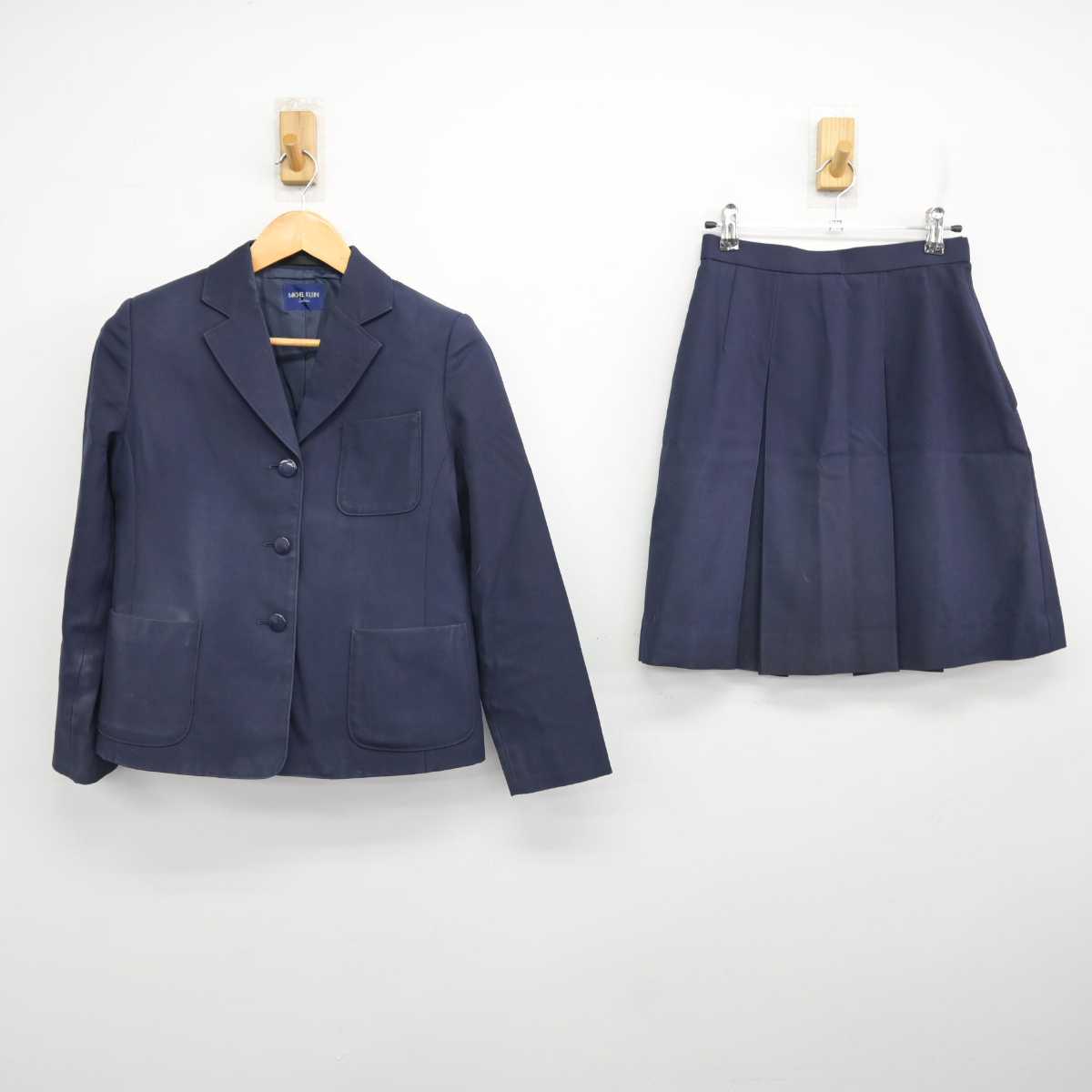 【中古】神奈川県 座間高等学校 女子制服 4点 (ブレザー・スカート) sf077252