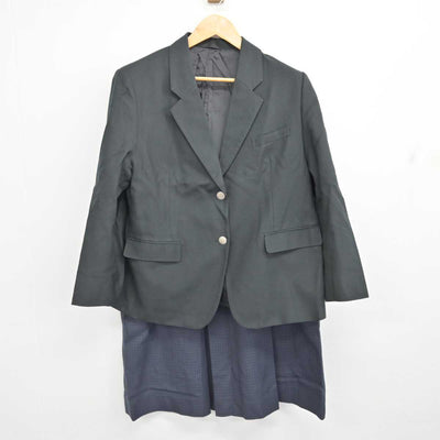 【中古】群馬県 玉村高等学校 女子制服 2点 (ブレザー・スカート) sf077259