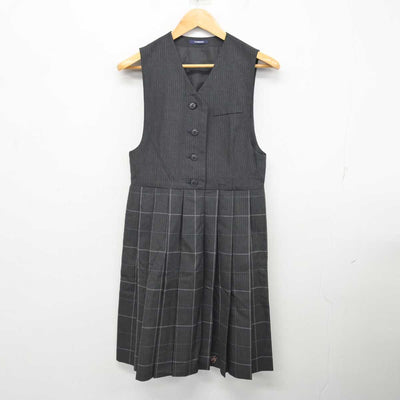 【中古】佐賀県 佐賀女子短期大学付属佐賀女子高等学校 女子制服 2点 (シャツ・ジャンパースカート) sf077272