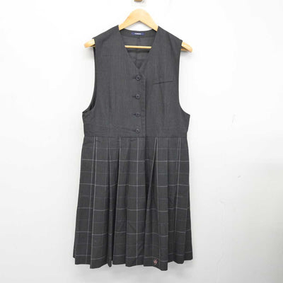 【中古】佐賀県 佐賀女子短期大学付属佐賀女子高等学校 女子制服 2点 (シャツ・ジャンパースカート) sf077273