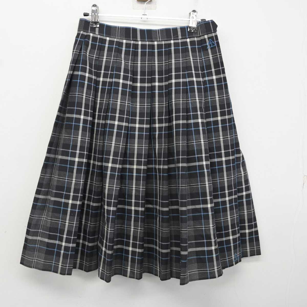 【中古】茨城県 石下紫峰高等学校 女子制服 5点 (ブレザー・シャツ・スカート) sf077284