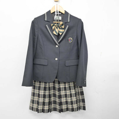 【中古】静岡県 伊東高等学校城ヶ崎分校 女子制服 3点 (ブレザー・スカート) sf077286