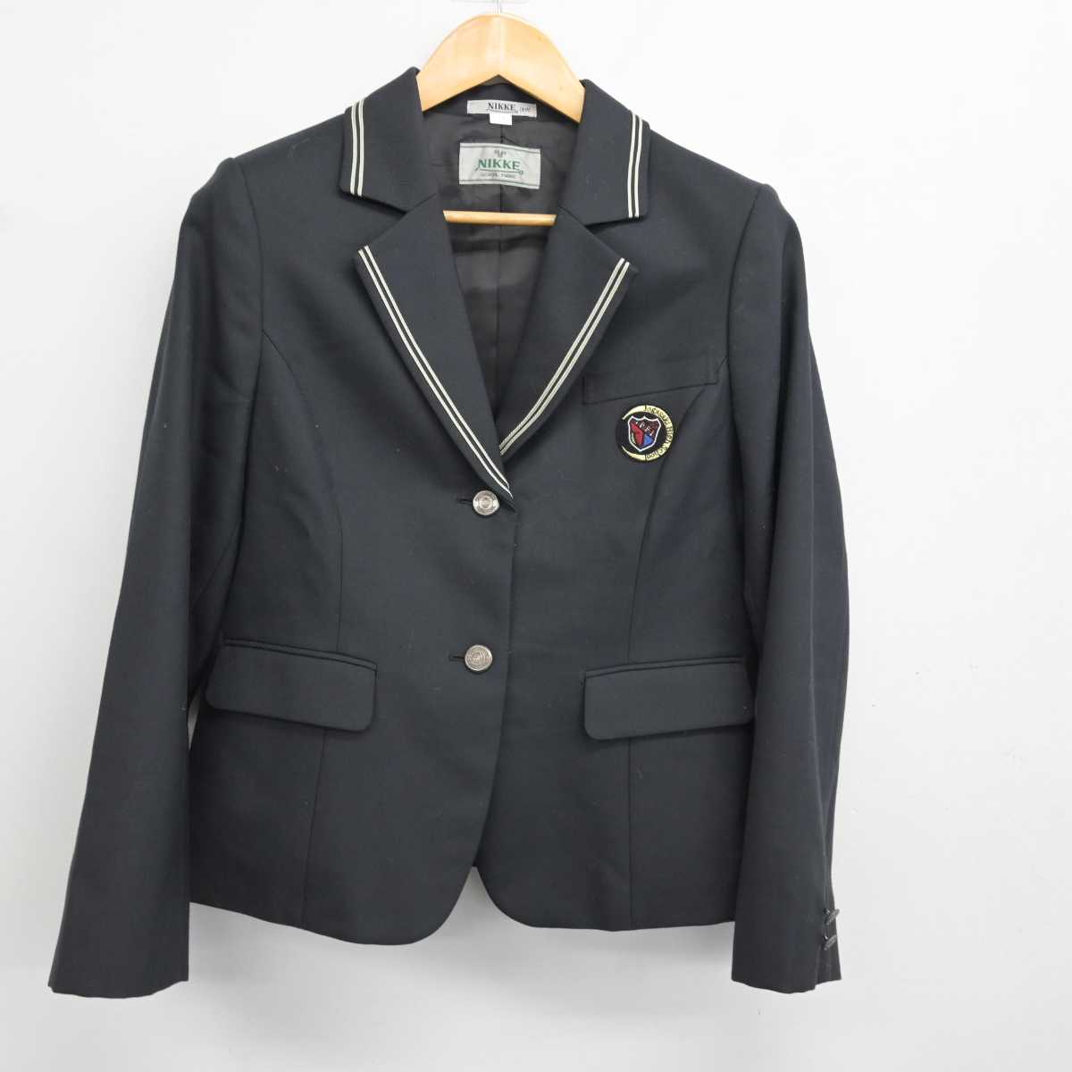 【中古】静岡県 伊東高等学校城ヶ崎分校 女子制服 3点 (ブレザー・スカート) sf077286