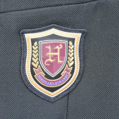 【中古】青森県 弘前東高等学校 女子制服 2点 (ブレザー・スカート) sf077291