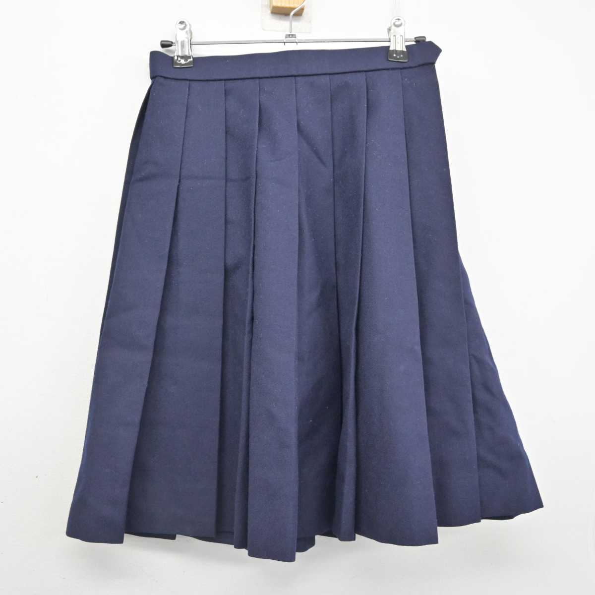 【中古】神奈川県 相模女子大学中学部・高等部 女子制服 4点 (ブレザー・スカート) sf077315