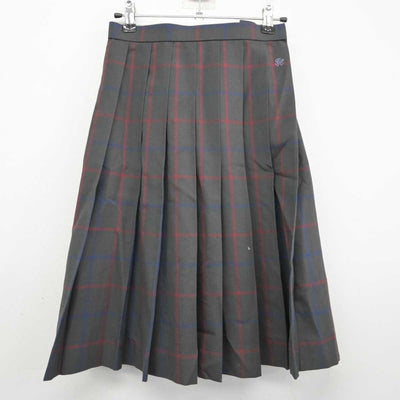 【中古】愛知県 豊田東高等学校 女子制服 3点 (ニットベスト・シャツ・スカート) sf077322