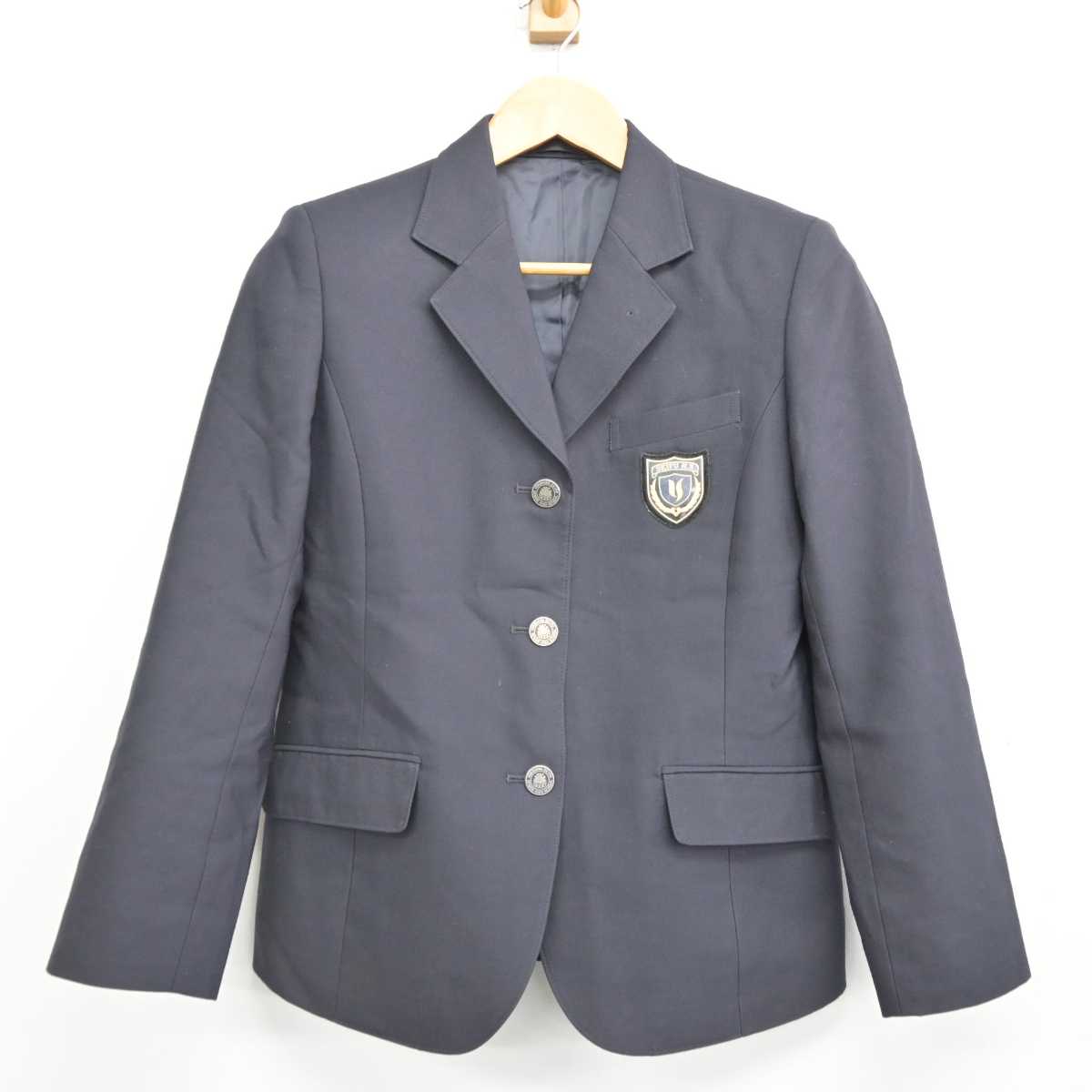 【中古】神奈川県 横浜清風高等学校 女子制服 2点 (ブレザー・スカート) sf077327