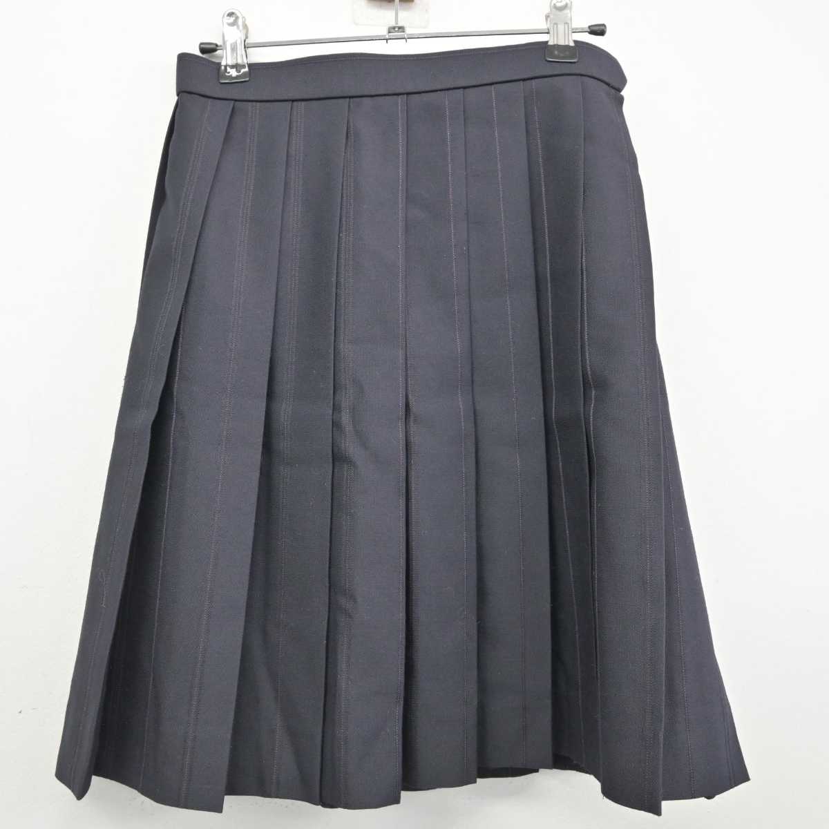 【中古】神奈川県 横浜清風高等学校 女子制服 2点 (ブレザー・スカート) sf077327