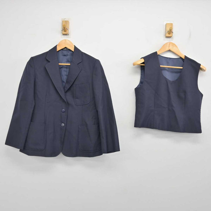 中学制服 ブレザー 中古】東京都 青嵐中学校 女子制服 3点 (ブレザー・ベスト
