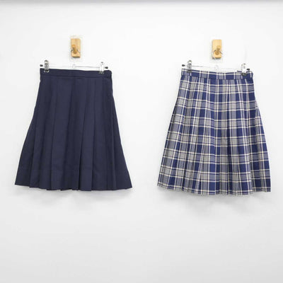 【中古】埼玉県 山村学園高等学校 女子制服 3点 (ブレザー・スカート・スカート) sf077359