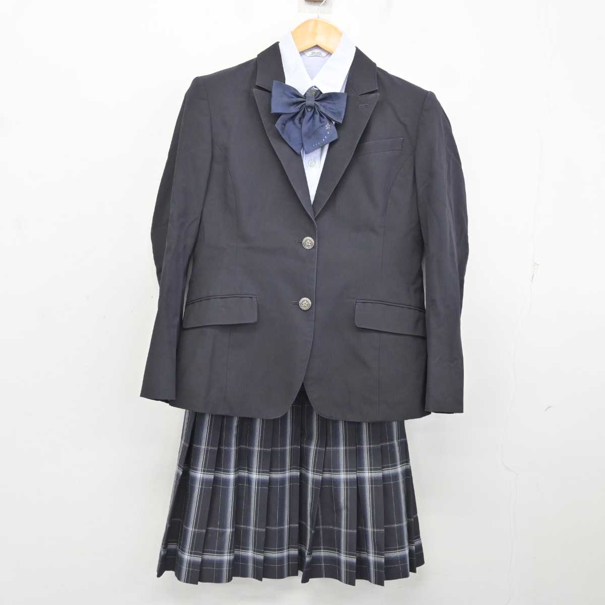 【中古】東京都 淑徳巣鴨高等学校 女子制服 4点 (ブレザー・シャツ・スカート) sf077372