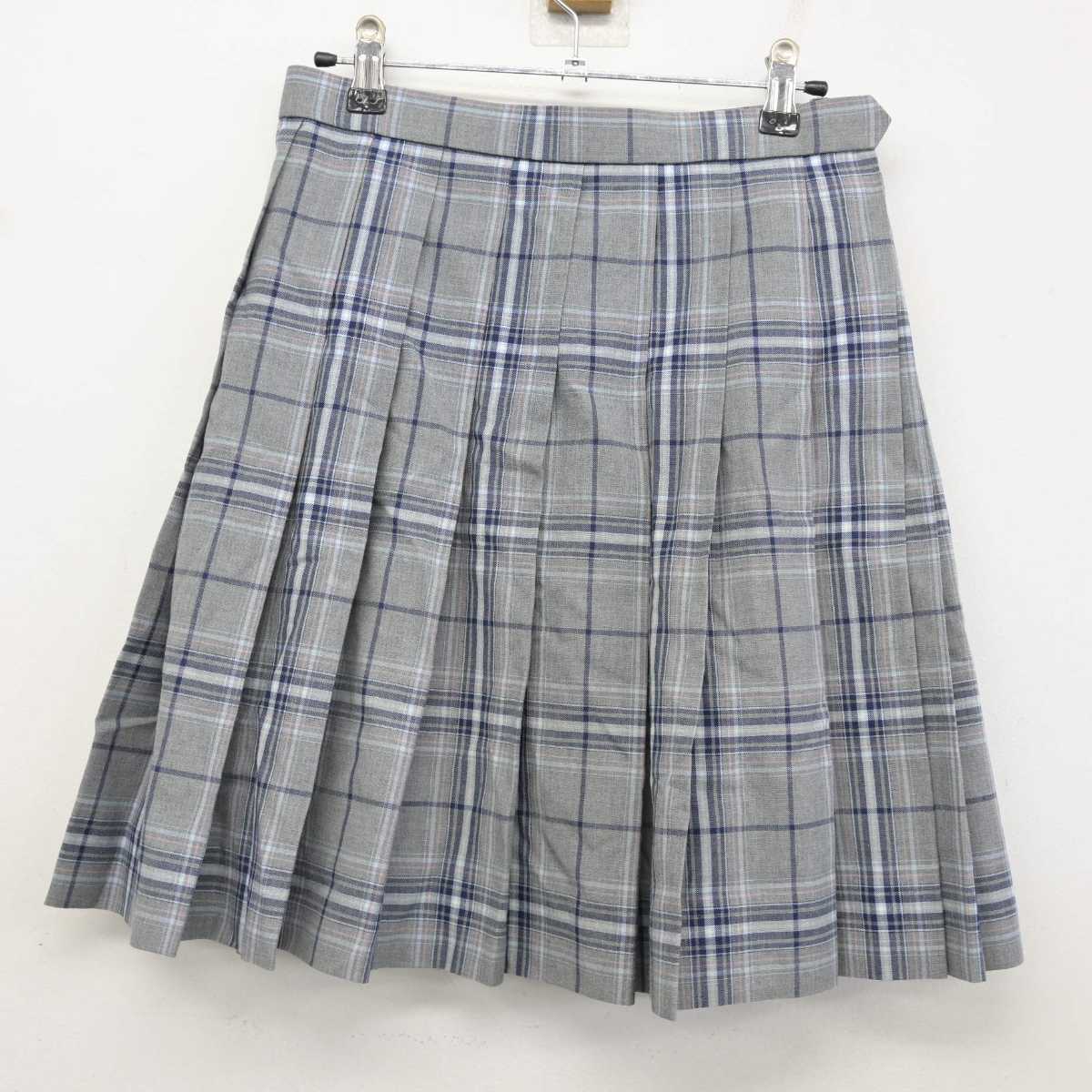 【中古】東京都 淑徳巣鴨高等学校 女子制服 3点 (ニットベスト・シャツ・スカート) sf077373