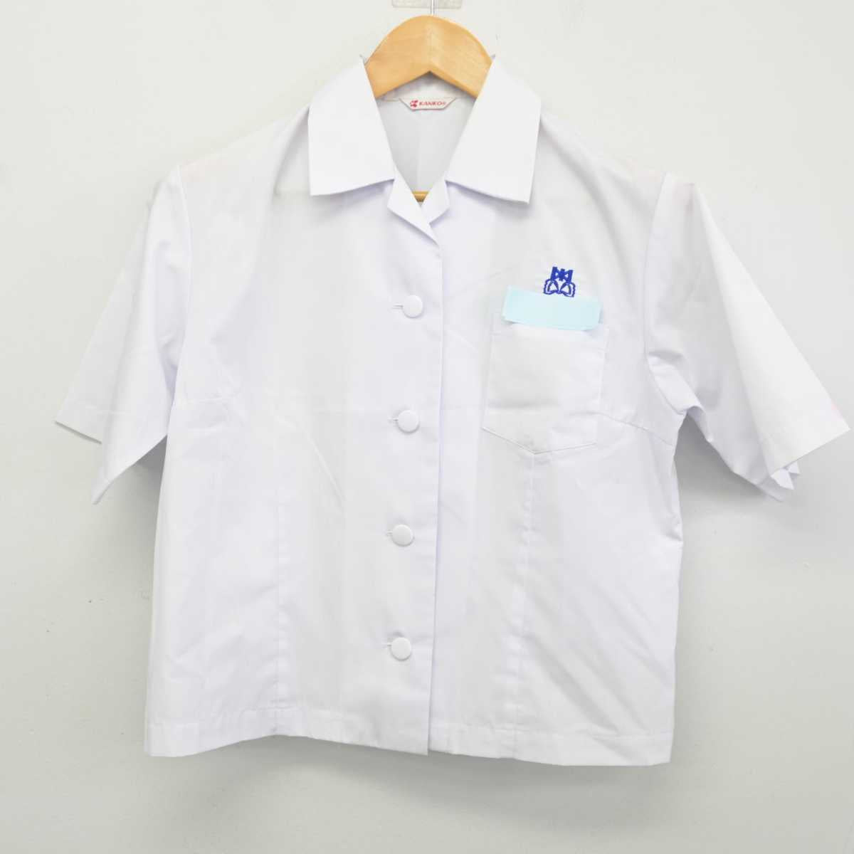 【中古】宮崎県 妻中学校 女子制服 2点 (シャツ・シャツ) sf077383