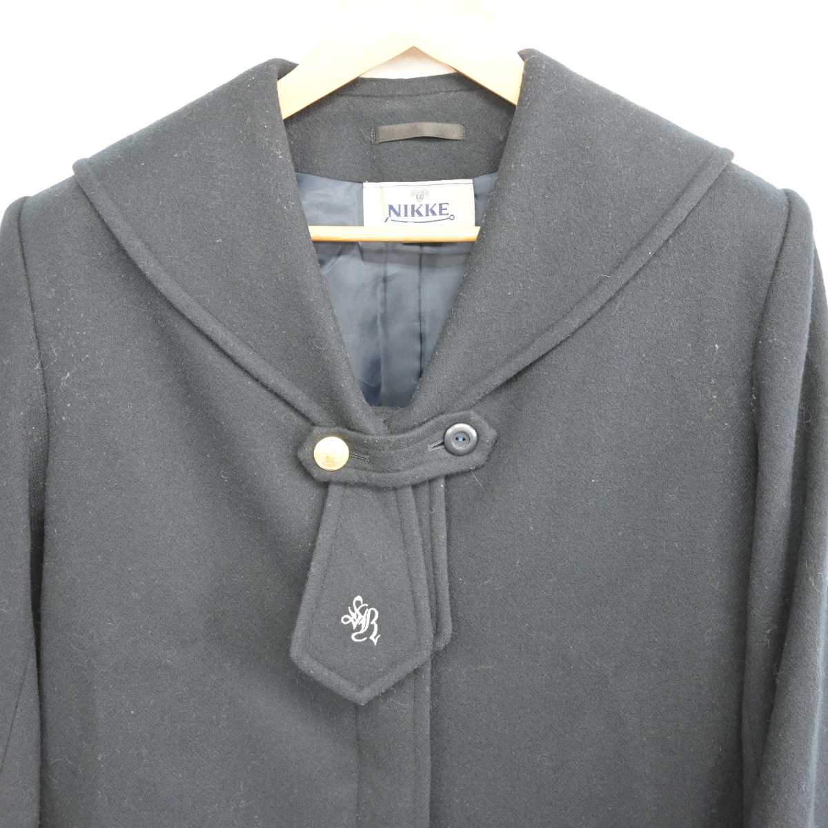 【中古】愛知県 南山学園 聖霊中学・高等学校 女子制服 1点 (コート) sf077394