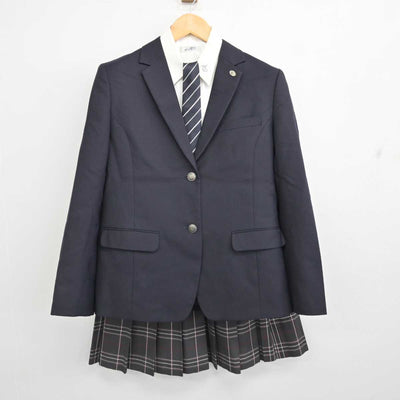 【中古】宮城県 富谷高等学校 女子制服 5点 (ブレザー・シャツ・スカート) sf077402