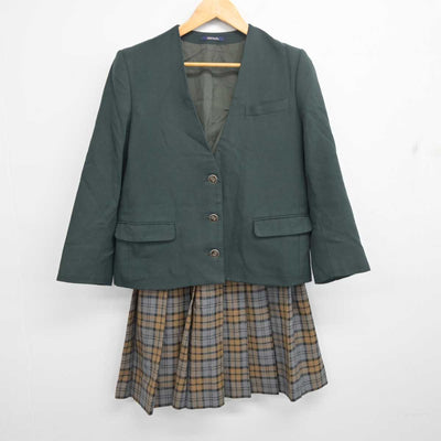 【中古】埼玉県 所沢中学校 女子制服 2点 (ブレザー・スカート) sf077417