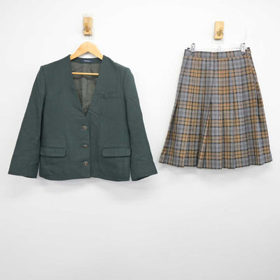 【中古】埼玉県 所沢中学校 女子制服 2点 (ブレザー・スカート) sf077417