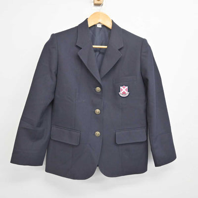 【中古】大阪府 桃山学院中学校高等学校 女子制服 3点 (ブレザー・スカート) sf077427