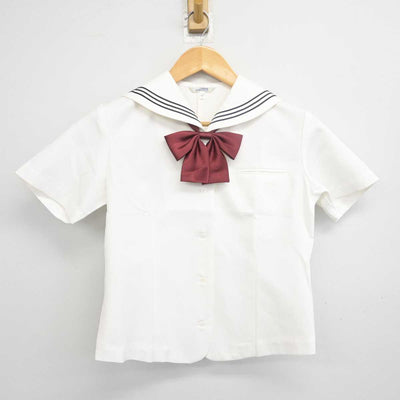 【中古】北海道 帯広北高等学校 女子制服 3点 (ブラウス・ブラウス) sf077428