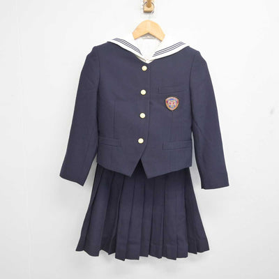 【中古】北海道 帯広北高等学校 女子制服 4点 (ブレザー・ニット・ブラウス・スカート) sf077436