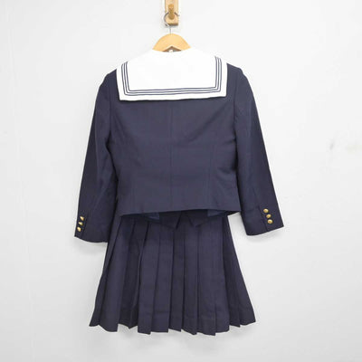 【中古】北海道 帯広北高等学校 女子制服 4点 (ブレザー・ニット・ブラウス・スカート) sf077436