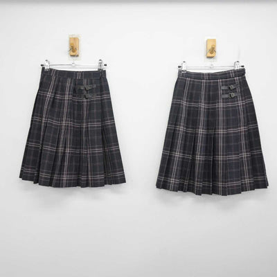 【中古】東京都 忠生中学校 女子制服 4点 (ブレザー・スカート・スカート) sf077442