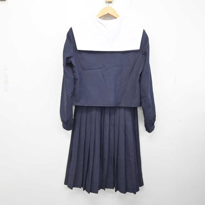 【中古】愛知県 藤浪中学校 女子制服 2点 (セーラー服・スカート) sf077452