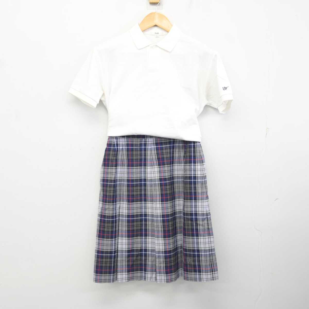 【中古】埼玉県 浦和学院高等学校 女子制服 3点 (シャツ・シャツ・スカート) sf077456